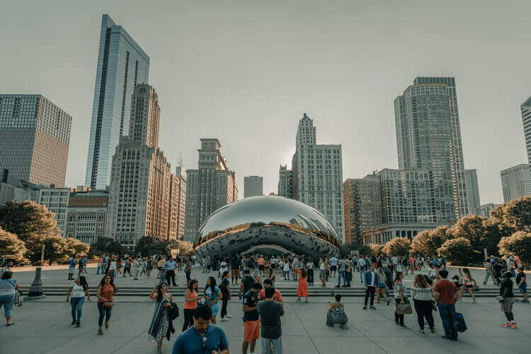 Chicago IL, Bean Thing