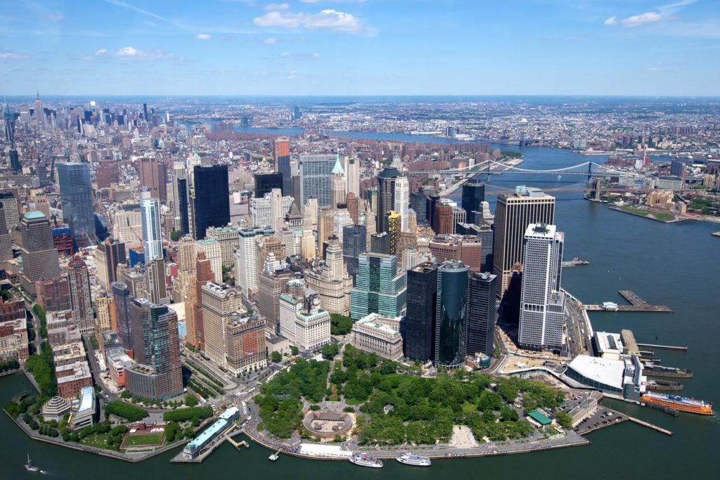 Manhattan skyline, New York City 